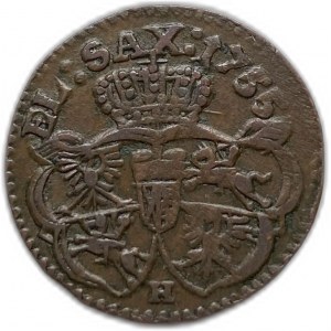 Polonia, 3 Solidi, 1755