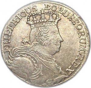 Poľsko, 6 Groszy ( Szostak), 1756 B