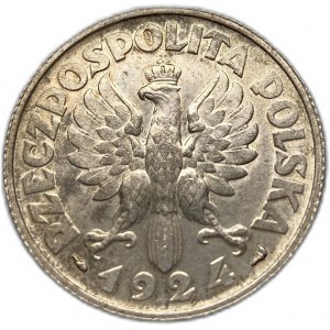 Poland, 2 Zlote, 1924