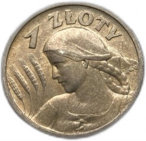 Polonia, 1 Zloty, 1925