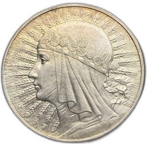 Pologne, 10 Zlotych, 1932