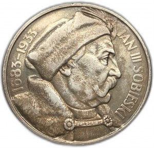 Poland, 10 Zlotych 1933, Jan III Sobieski