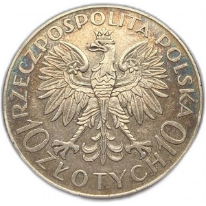 Poľsko, 10 Zlotych 1933, Jan III Sobieski