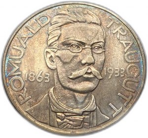 Pologne, 10 Zlotych, 1933, Romuald Traugutt