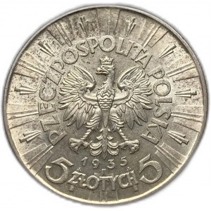 Poland, 5 Zlotych, 1935