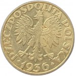 Poland, 5 Zlotych, 1936