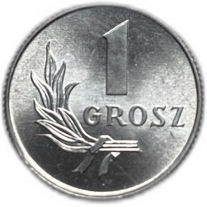 Poland, 1 Grosz, 1949