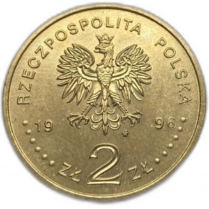 Pologne, 2 Zlote, 1996