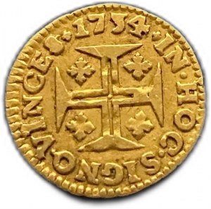 Portugalsko, 400 Reis, 1734