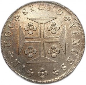 Portugalsko, 400 Reis, 1835