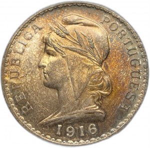 Portugalsko, 1 Escudo, 1916