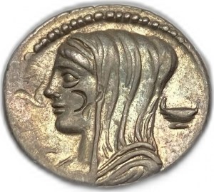 Římská říše, denár, 63 př. n. l.