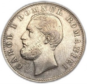 Rumunsko, 1 Leu, 1870 C