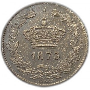 Romania, 50 Bani, 1873