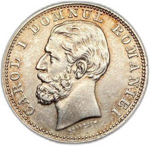 Rumunia, 1 Leu, 1881 V