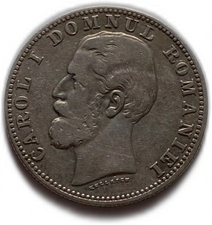 Rumunia, 1 Leu, 1881 V