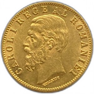 Rumunsko, 20 Lei, 1883