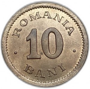 Romania, 10 Bani, 1900