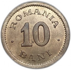 Rumänien, 10 Bani, 1900
