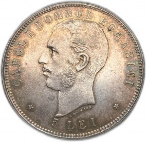 Rumunia, 5 Lei, 1906 r.