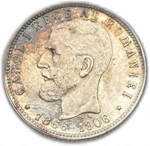 Romania, 1 Leu, 1906