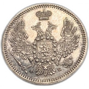 Russland, 10 Kopeken, 1858 СПБ ФБ