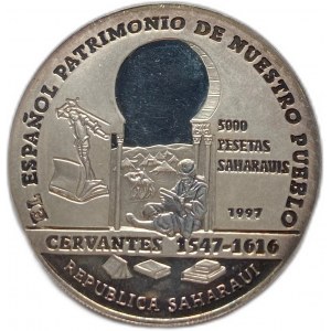Saharská arabská demokratická republika, 5000 peset, 1997