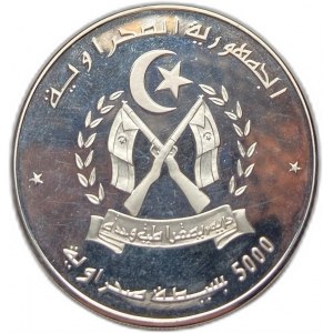 Demokratische Arabische Republik Saharaui, 5000 Peseten, 1997