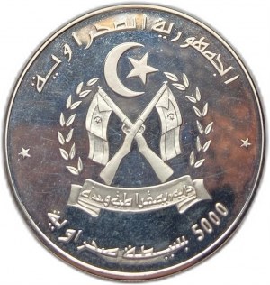 Demokratische Arabische Republik Sahara, 5000 Pesetas, 1997
