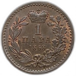 Srbsko, 1 para, 1868