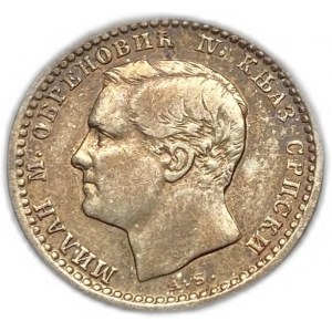 Srbsko, 50 para, 1875