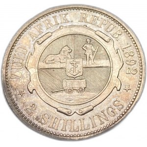 Republika Południowej Afryki, 2 szylingi, 1892 r.