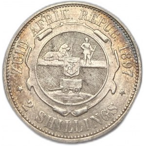 Sudafrica, 2 scellini, 1897