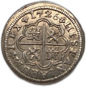 Španielsko, 1 Real, 1726 A