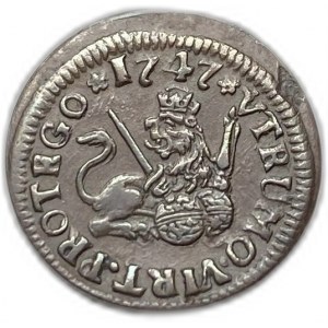 Španielsko, 1. maravedi 1747