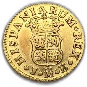 Španielsko, 1/2 Escudo, 1747 JB