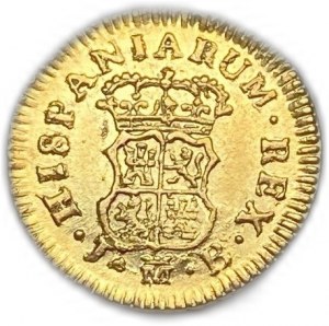 Hiszpania, 1/2 Escudo, 1758 JB
