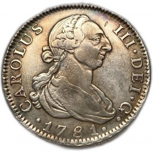 Španielsko, 4 Reales, 1781 PJ