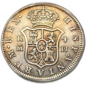 Espagne, 4 Reales, 1781 PJ