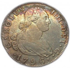 Španielsko, 4 Reales, 1796/4 MF
