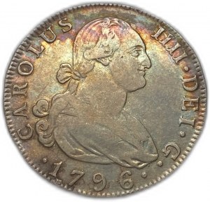 Espagne, 4 Reales, 1796/4 MF