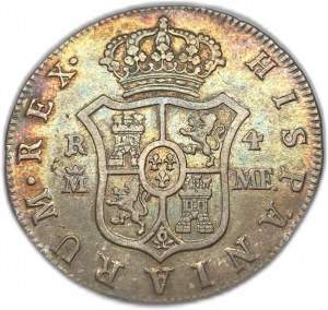 Espagne, 4 Reales, 1796/4 MF