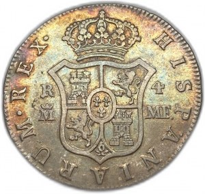 Hiszpania, 4 Reales, 1796/4 MF