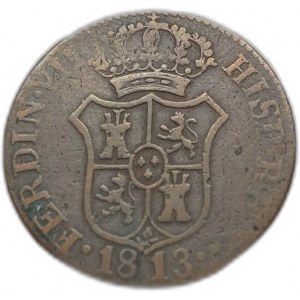 Espagne, 2 Quartos, 1813