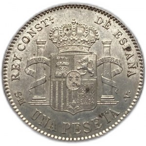 Španělsko, 1 peseta, 1903 SMV