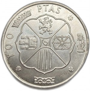 Španělsko, 100 peset, 1966