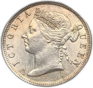 Straits Settlements, 20 Cents, 1896