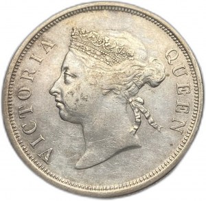 Straits Settlements, 50 Cents, 1899