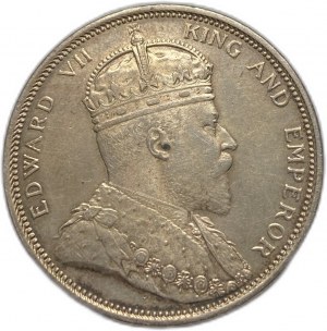 Straits Settlements, 1 Dollar, 1904 B