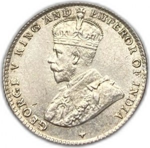 Straits Settlements, 5 Cents, 1918